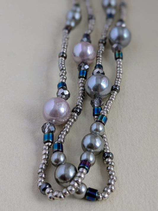 Charleston – Perlehalskæde i vintage stil med dobbelt elegance